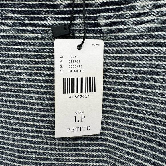 Anthropologie Holding Horses Dress Mini Tunic Striped Pullover Large Petite NWT - Picture 9 of 9